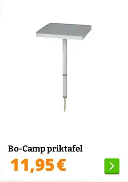 Obelink Bo-Camp priktafel aanbieding