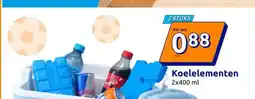 Action Koelelementen aanbieding