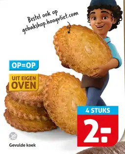 Hoogvliet Gevulde koek aanbieding