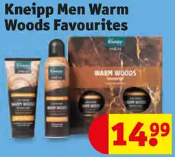 Kruidvat Kneipp Men Warm Woods Favourites aanbieding
