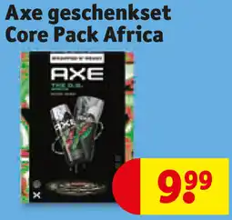 Kruidvat Axe geschenkset Core Pack Africa aanbieding