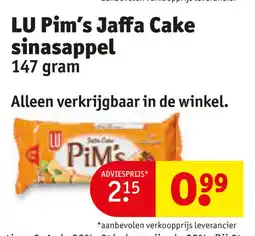 Kruidvat LU Pim's Jaffa Cake sinasappel aanbieding