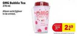 Kruidvat OMG Bubble Tea aanbieding
