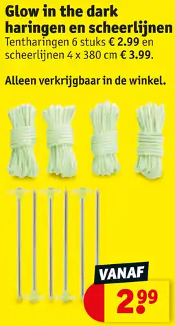 Kruidvat Glow in the Dark Haringen en Scheerlijnen aanbieding