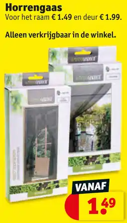 Kruidvat Horrengaas aanbieding