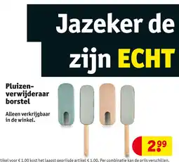 Kruidvat Pluizen- verwijderaar borstel aanbieding