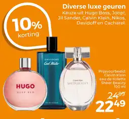 Trekpleister Diverse luxe geuren aanbieding
