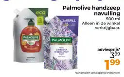 Trekpleister Palmolive handzeep navulling aanbieding