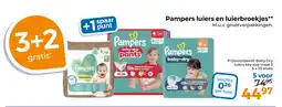 Trekpleister Pampers luiers en luierbroekjes aanbieding