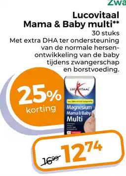 Trekpleister Lucovitaal Mama & Baby multi aanbieding