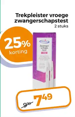 Trekpleister Trekpleister vroege zwangerschapstest aanbieding
