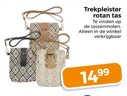 Trekpleister Trekpleister rotan tas aanbieding