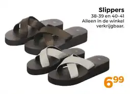 Trekpleister Slippers aanbieding
