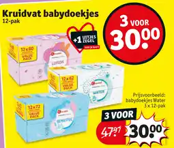 Kruidvat Kruidvat Babydoekjes aanbieding