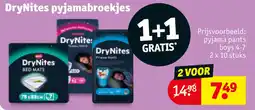 Kruidvat DryNites pyjamabroekjes aanbieding
