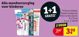Kruidvat Alle mondverzorging voor kinderen aanbieding
