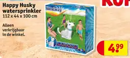 Kruidvat Happy Husky watersprinkler aanbieding