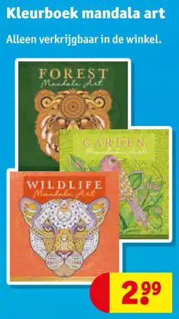 Kruidvat Kleurboek Mandala Art aanbieding