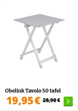 Obelink Obelink Tavolo 50 tafel aanbieding