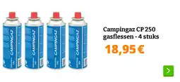 Obelink Campingaz CP 250 gasflessen - 4 stuks aanbieding