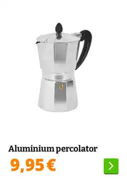 Obelink Aluminium percolator aanbieding