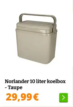 Obelink Norlander 10 liter koelbox - Taupe aanbieding