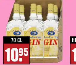 Dirck 3 Quality 10 London Dry Gin 70 cl aanbieding