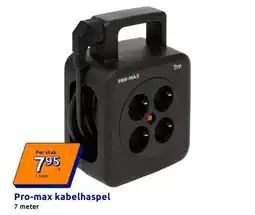 Action Pro-max kabelhaspel aanbieding