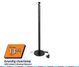Action Grundig vloerlamp aanbieding