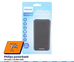 Action Philips powerbank aanbieding