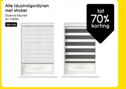 Leen Bakker Bekijk alle Bamboe rolgordijnen met sticker aanbieding