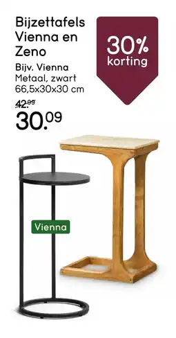 Leen Bakker Bekijk Bijzettafels Vienna en Zeno aanbieding