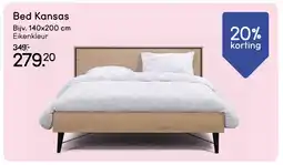 Leen Bakker Bekijk Bed Kansas aanbieding