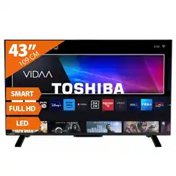 Bol.com TOSHIBA 43LV2E63DG - Full HD LED - Smart TV - HDR- 2024 aanbieding