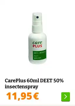 Obelink CarePlus 60ml DEET 50% insectenspray aanbieding
