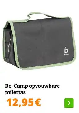 Obelink Bo-Camp opvouwbare toilettas aanbieding