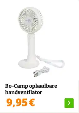 Obelink Bo-Camp oplaadbare handventilator aanbieding