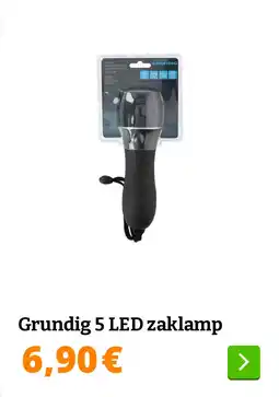 Obelink Grundig 5 LED zaklamp aanbieding