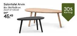 Leen Bakker Bekijk Salontafel Arvin aanbieding