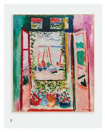 MoMa Design Store Henri Matisse The Open Window Collioure Framed Print aanbieding