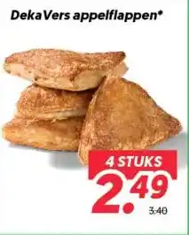 Dekamarkt Deka Vers appelflappen* aanbieding