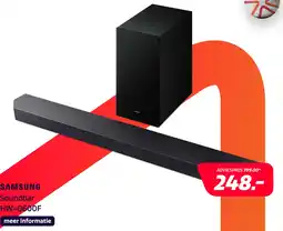 Electroworld Samsung Cinematic Soundbar HW-Q600F 2025 aanbieding