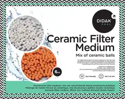 Bol.com Didak - Ceramic Filter Medium – Mix 3 soorten Keramische balletjes 3.0 – 4.0 mm – 6 kg aanbieding