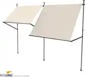 Bol.com Nesling koppelstuk voor balkon zonnescherm aanbieding