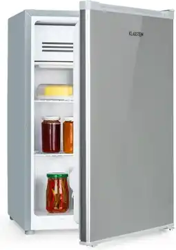 Bol.com Klarstein Delaware Koelkast - 75 Liter - Vriesvak van 4 liter - Compressie - Zilver aanbieding
