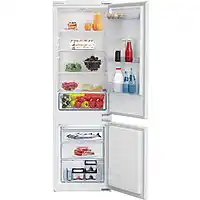 Bol.com Beko BCSA285K4SN - Inbouw koel-vriescombinatie - 271 liter - Sleepdeur - Wit aanbieding