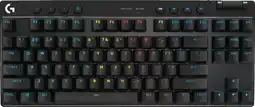 Coolblue Logitech G PRO X TKL Lightspeed Gaming Toetsenbord Qwerty Zwart aanbieding