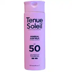 Holland & Barrett 2e product 50% korting | Tenue Soleil Mineral Sun Milk SPF50 - 125ml aanbieding