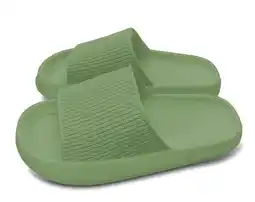 De Online Drogist Lucovitaal Badslippers Groen 35-36 aanbieding