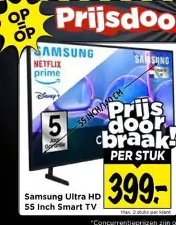 Vomar Voordeelmarkt Samsung Ultra HD aanbieding